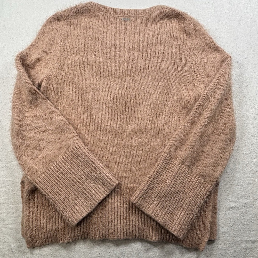 Calvin Klein Sweater Medium Womens Blush Pink Long Sleeve Crew Neck Pullover - Picture 2 of 8